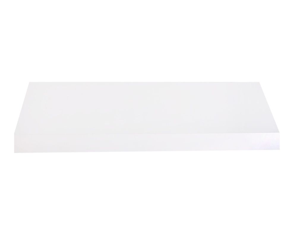 Repisa flotante 60 cm Albert blanco Cotidiana-0