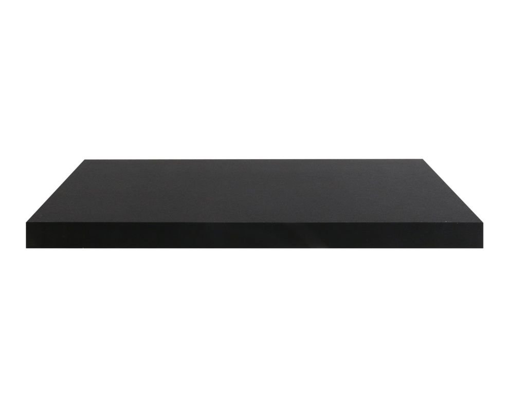 Repisa flotante 60 cm Albert negro Cotidiana-0