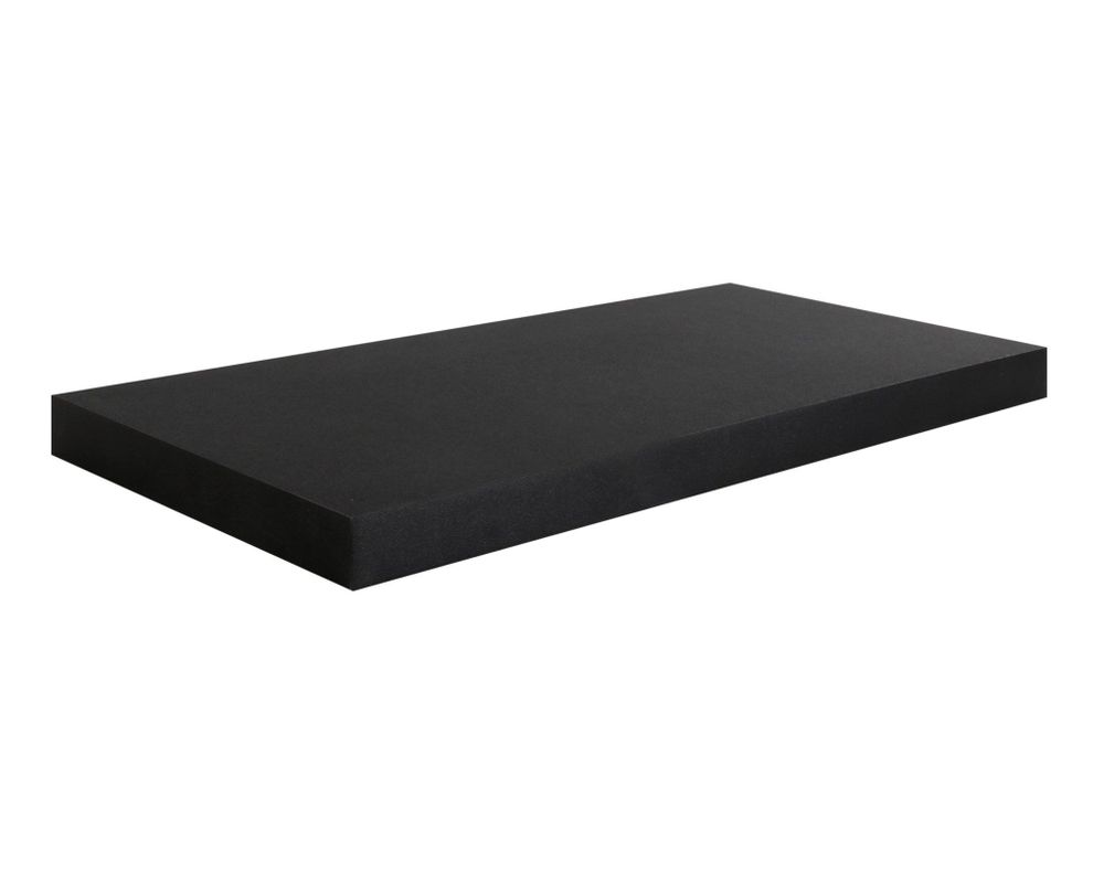 Repisa flotante 60 cm Albert negro Cotidiana-1
