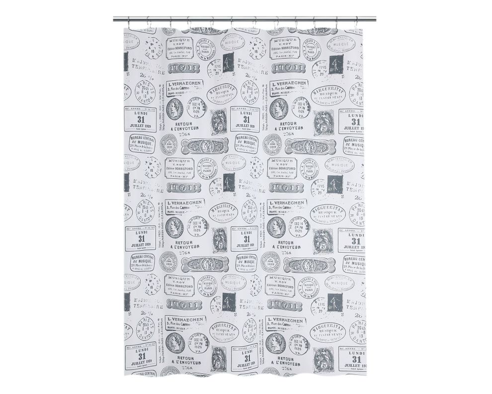 Cortina baño 180x180 cm Stamp Cotidiana-0