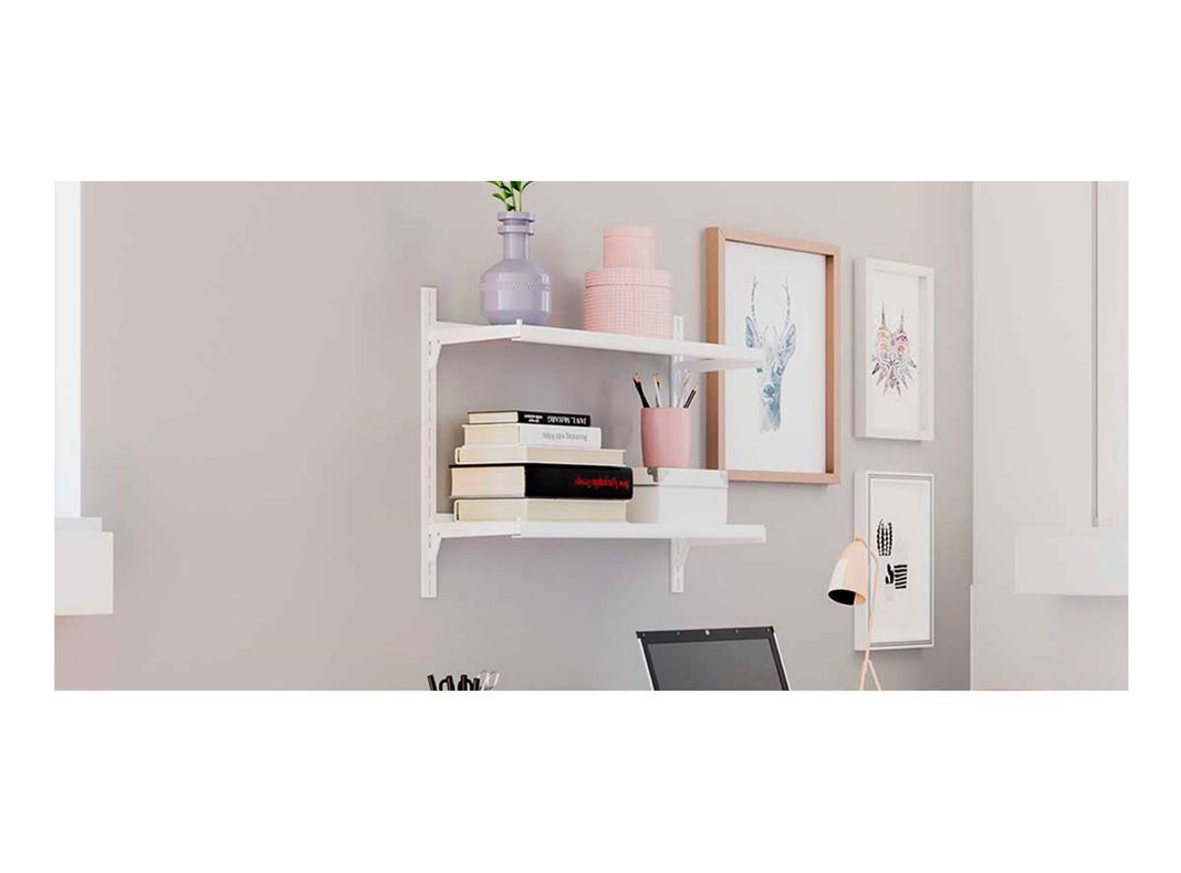 Repisa graduable simple GS blanca Ducasse-2