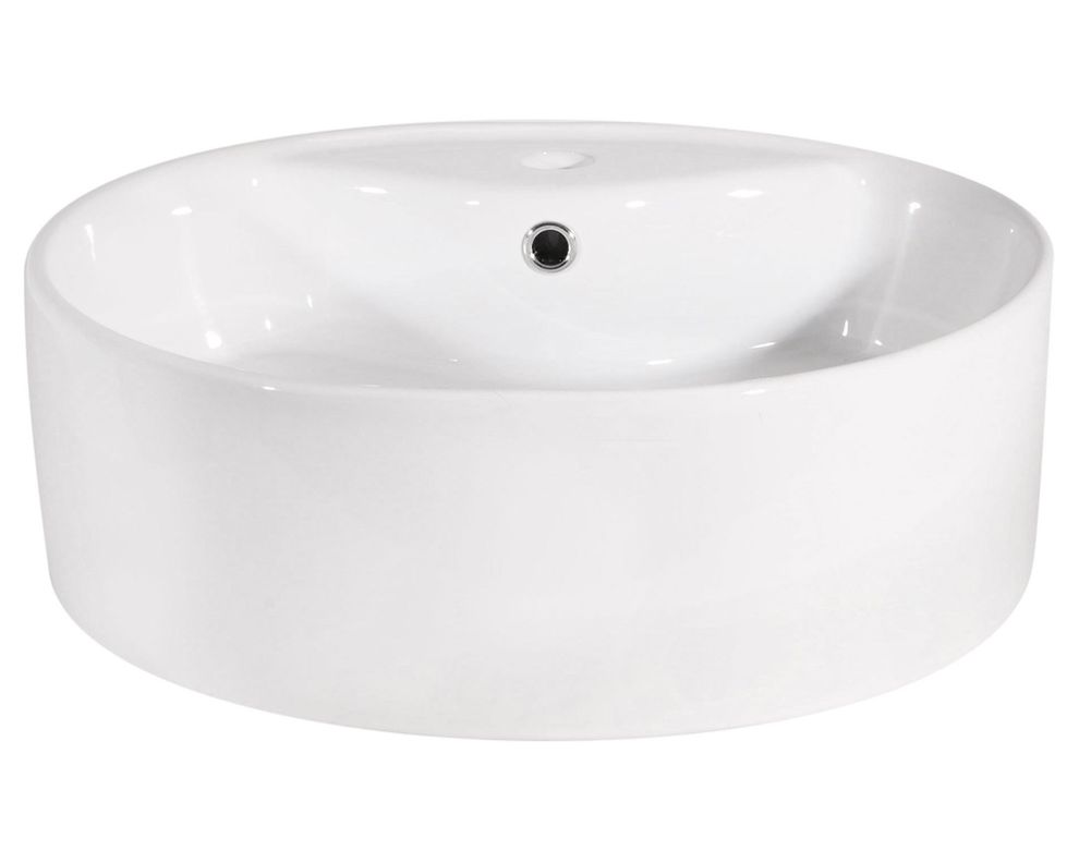Lavamanos sobreponer 46,5 cm blanco Vessanti-0