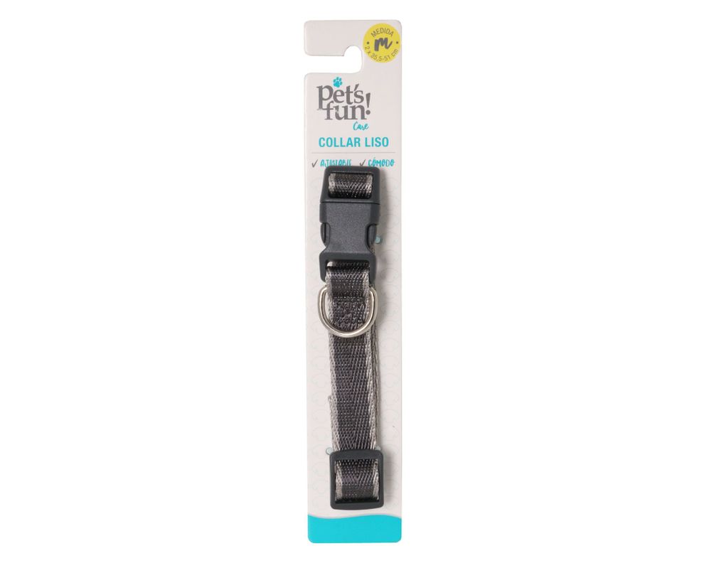Collar perro M liso Pet's fun-7