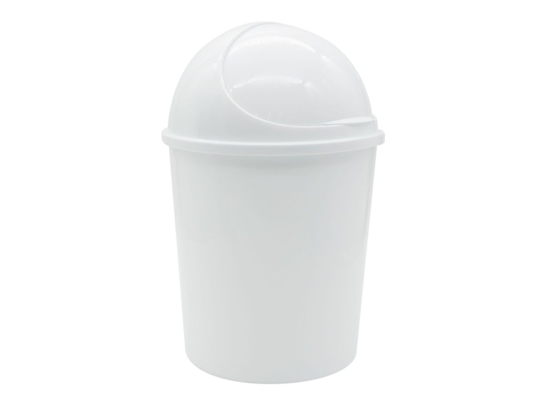 Papelero con tapa Venus blanco Reyplast-1