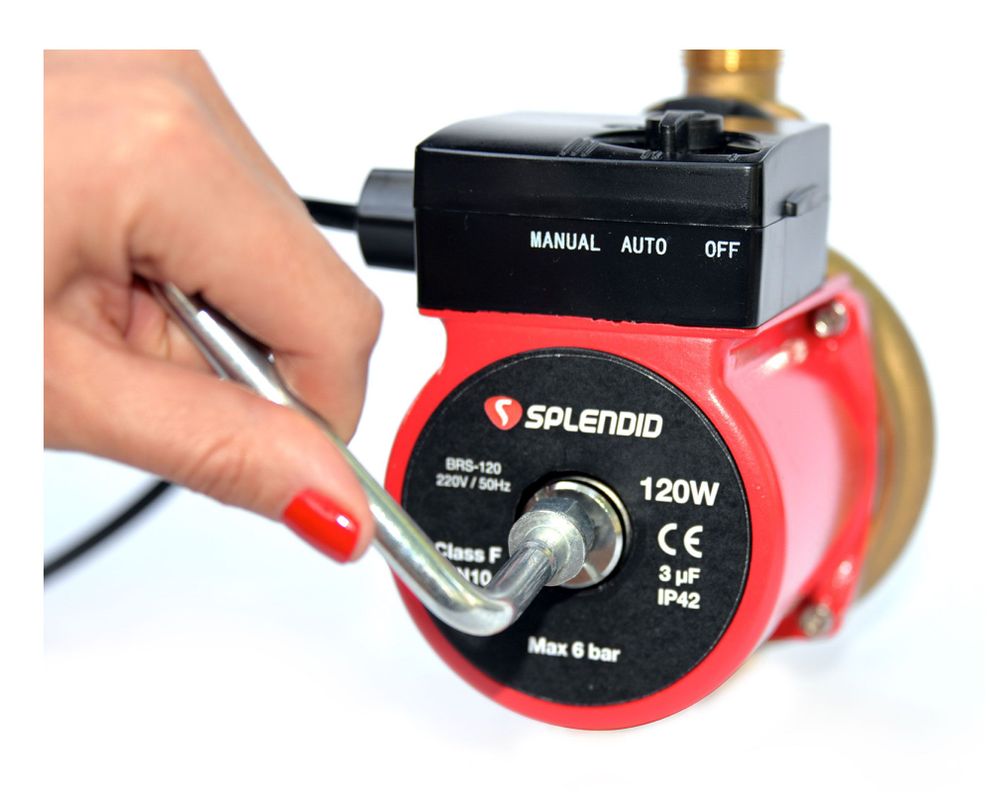 Bomba presurizadora 3/4'' 120W BRS-120 Splendid-8