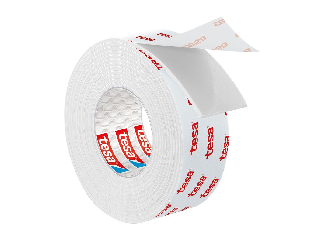 Cinta de montaje superficies delicadas 1,5 m x 19 mm Tesa-1