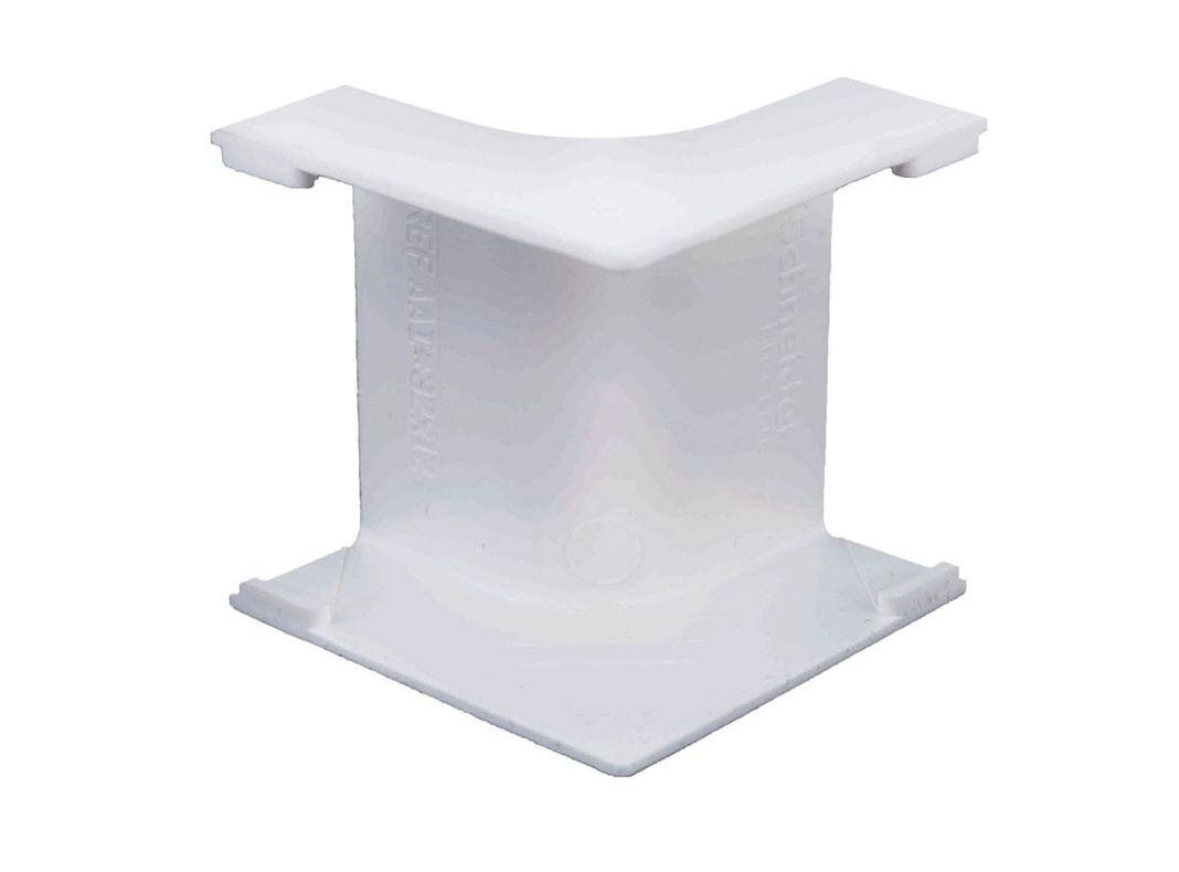 Ángulo interno canaleta 20x12 mm Dexson blanco Schneider-0