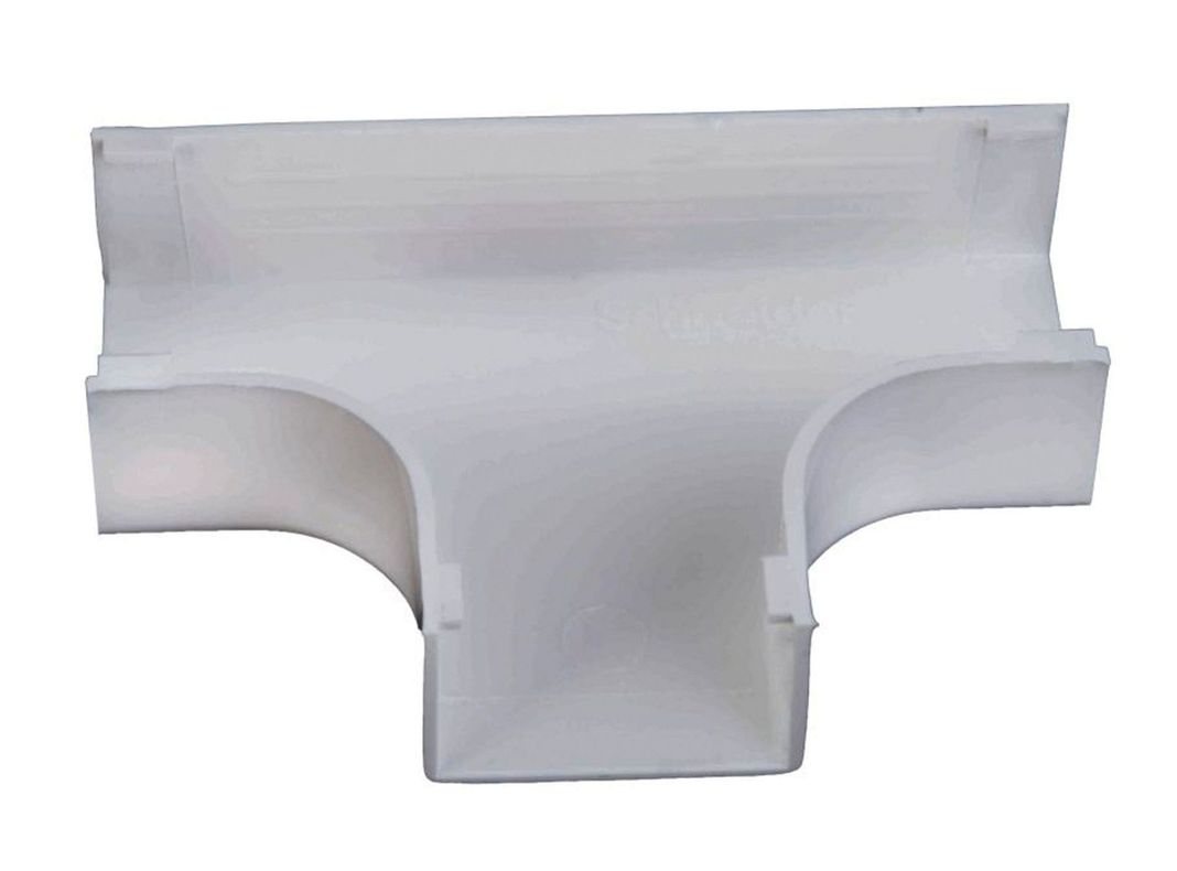 Derivación tee canaleta 20x12 mm Dexson blanco Schneider-0