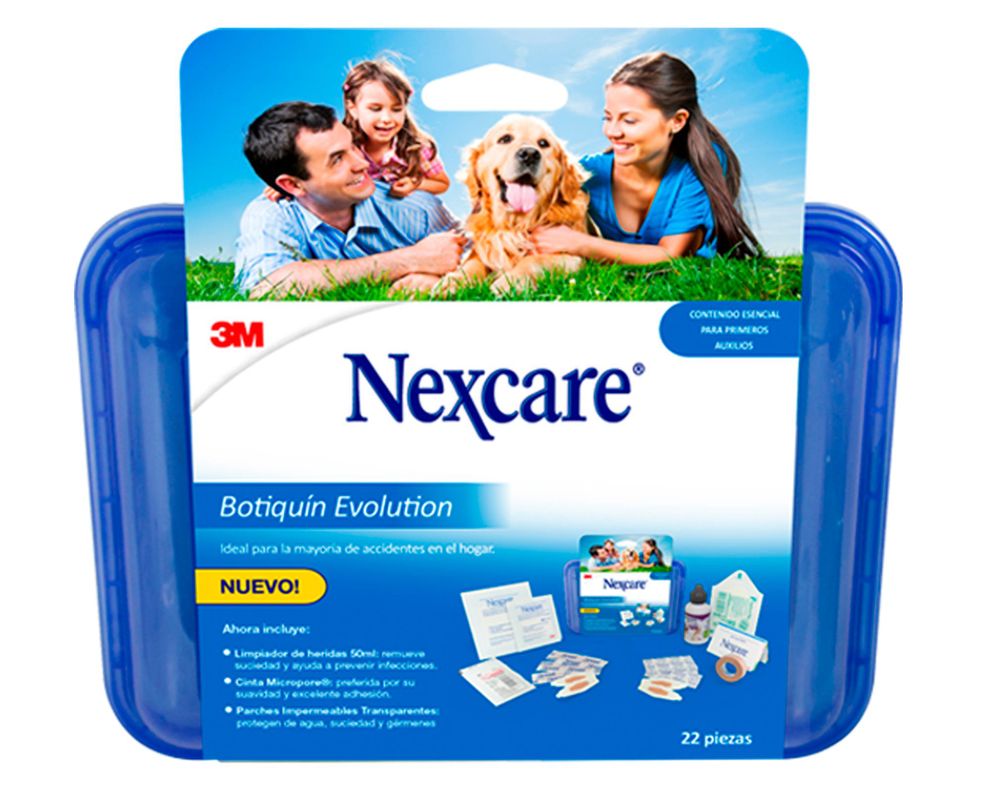 Botiquín evolution 22 piezas Nexcare-0