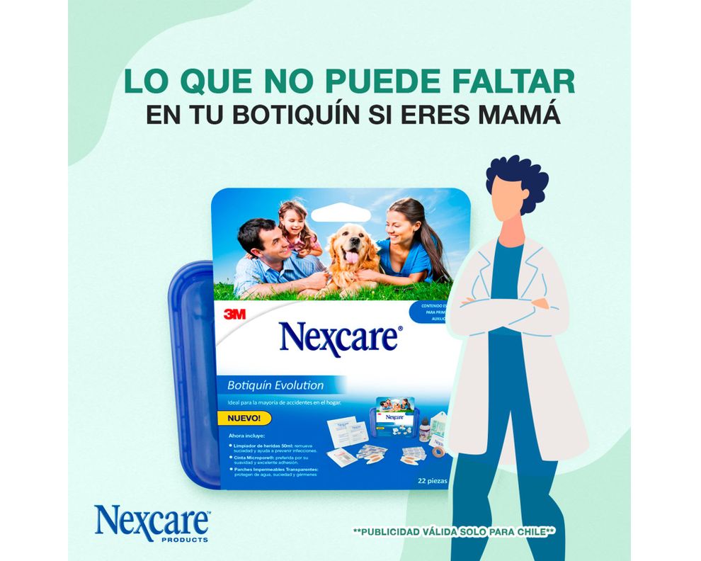 Botiquín evolution 22 piezas Nexcare-3