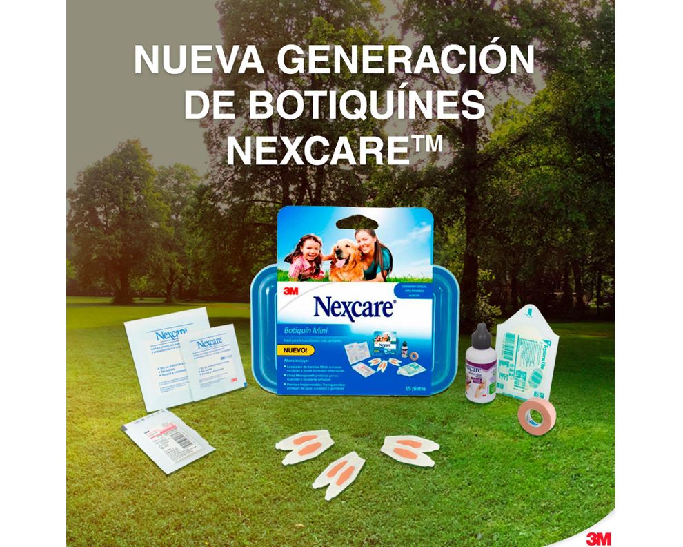Botiquín mini 15 piezas Nexcare-1