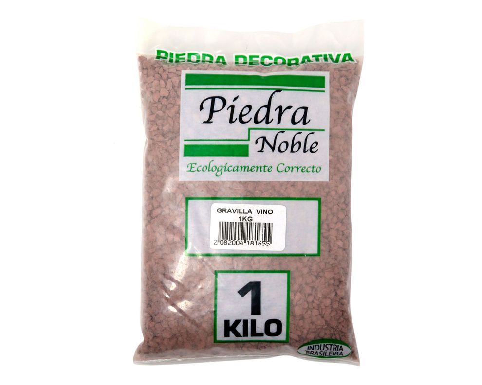 Piedra decorativa 1 kg gravilla vino Piedra Noble-1