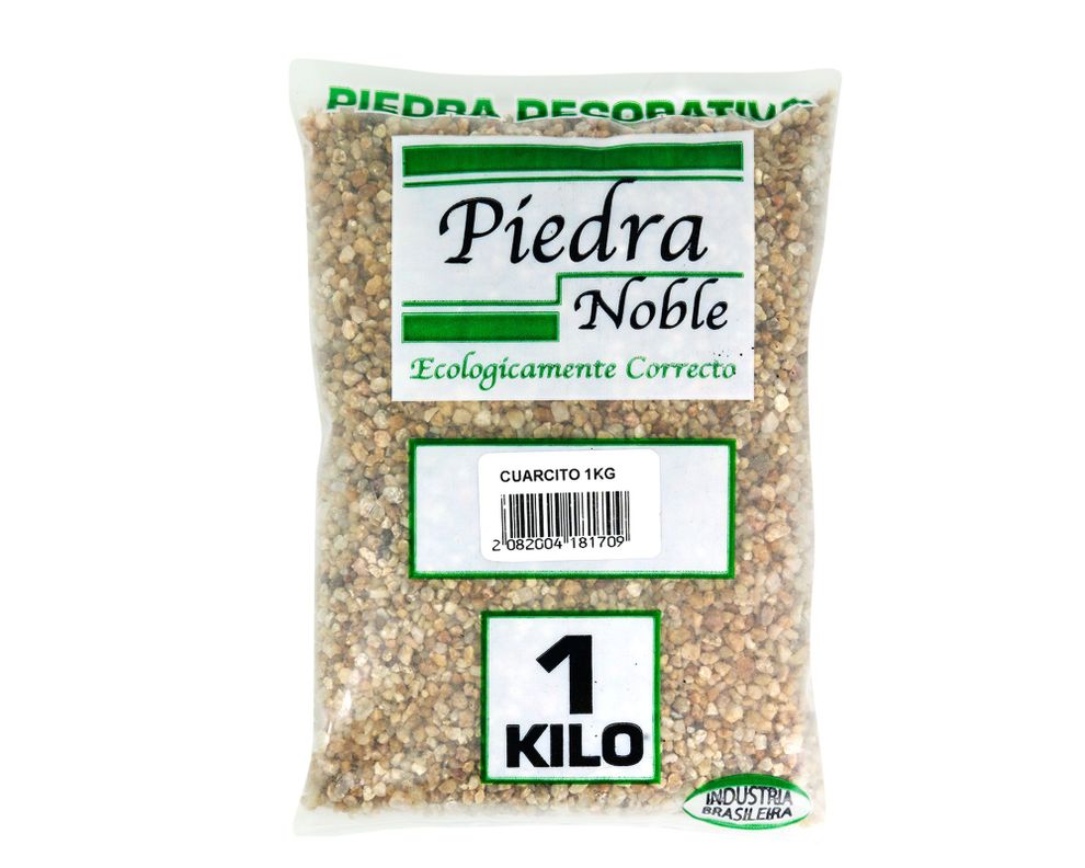 Piedra decorativa 1 kg cuarcito Piedra Noble-1