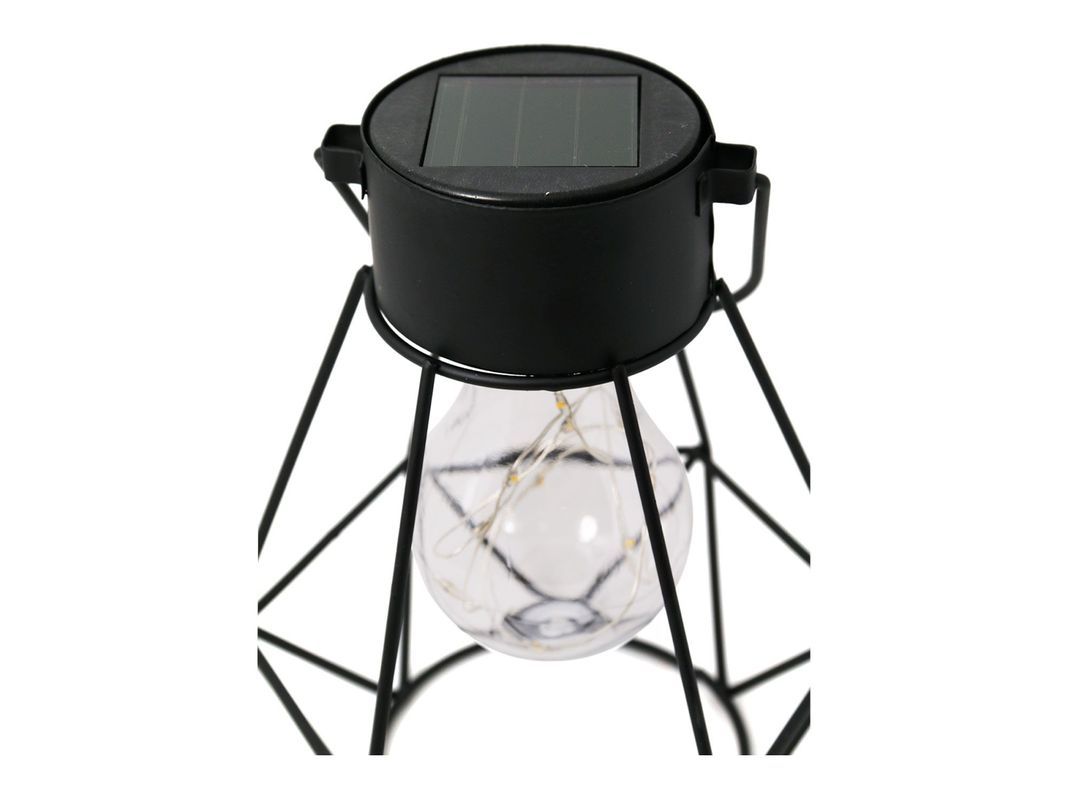 Farol solar LED decorativo geométrico Ledzone-2