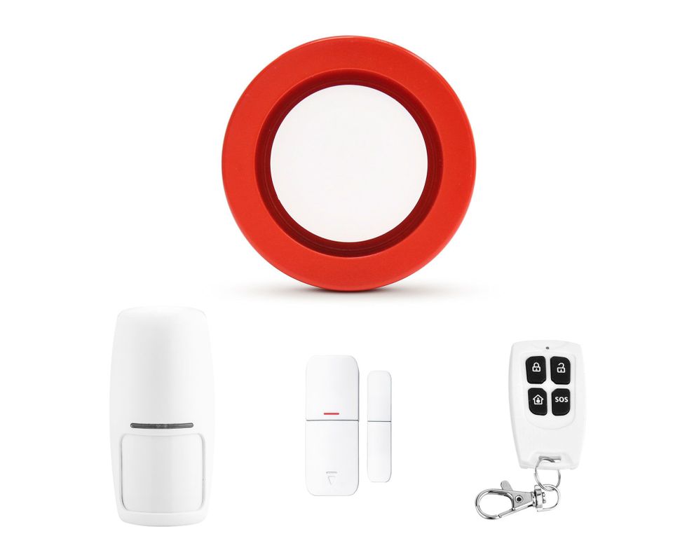 Kit alarma WIFI 4 piezas Veloti-0