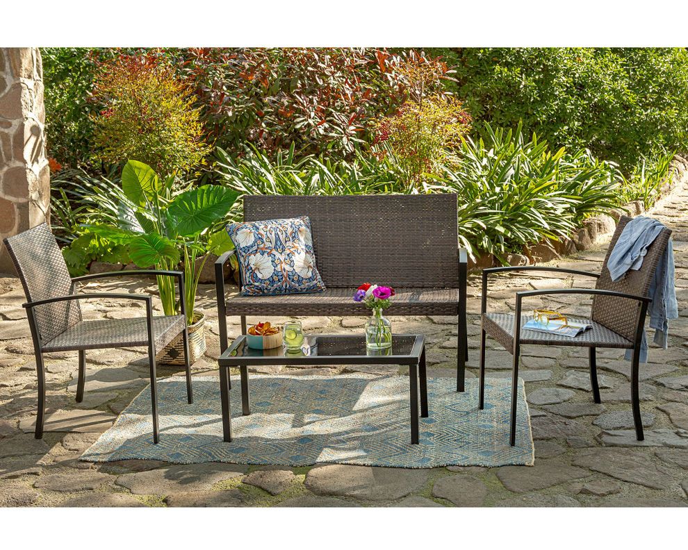 Set terraza 4 personas New Salerno Outzen