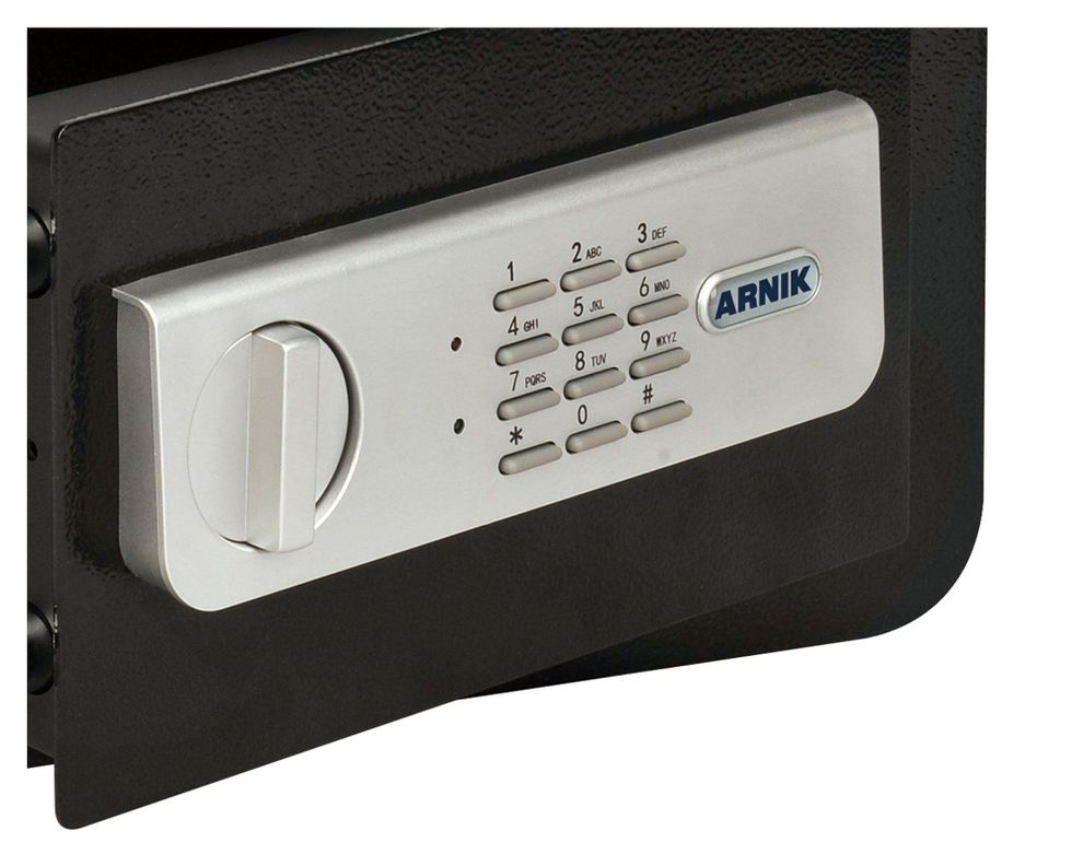 Caja fuerte 20x31x20 cm HYQHOUARN087 negro Arnik-1