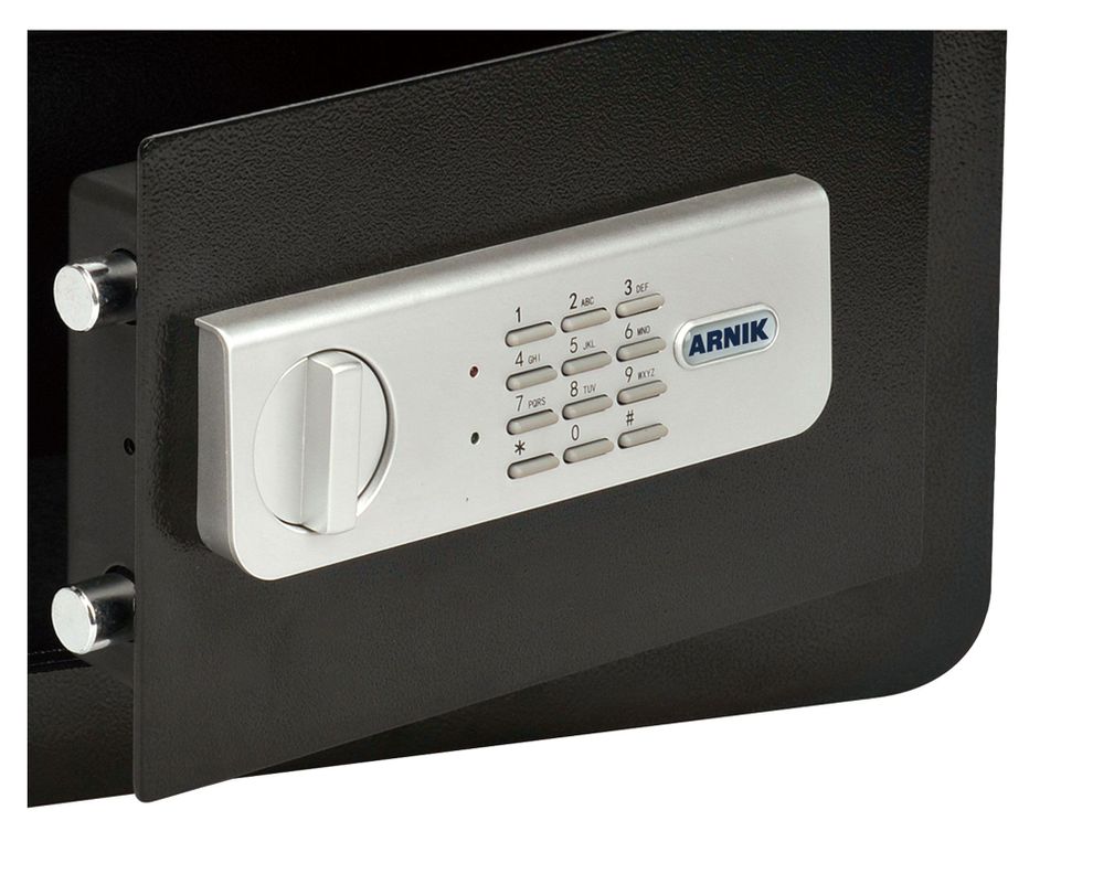 Caja fuerte 25x35x25 cm HYQHOUARN089 negro Arnik-1