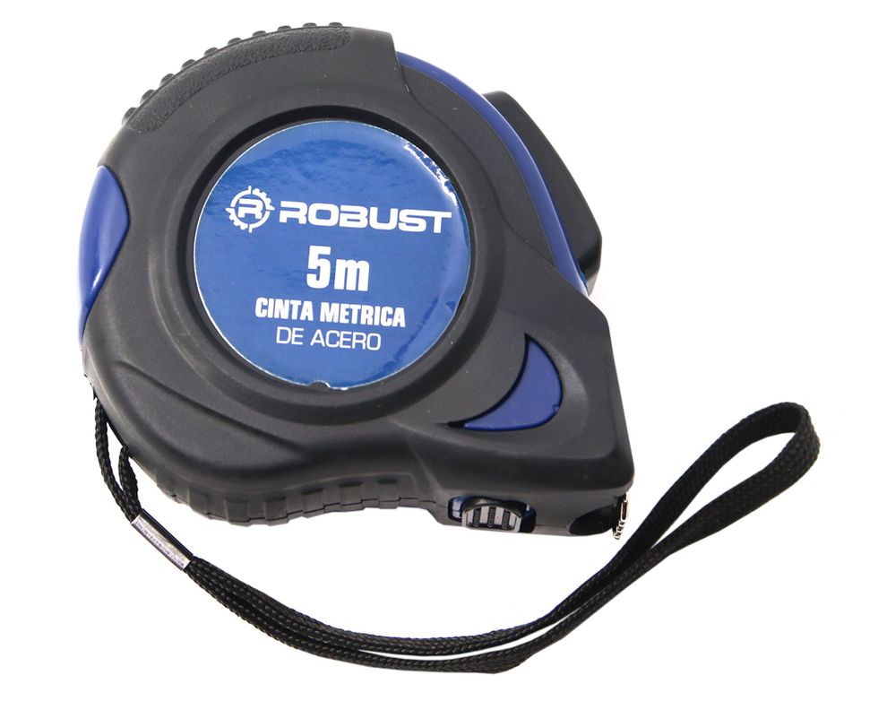 Cinta métrica 5 m acero RU054-N Robust-0