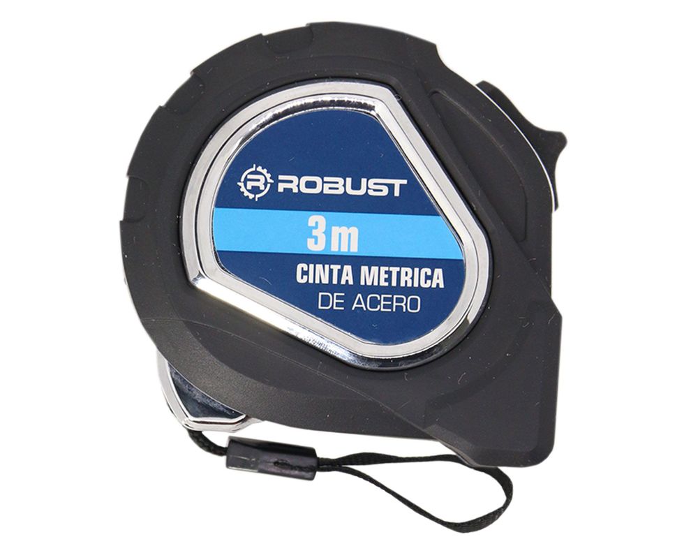 Cinta métrica metálica 3 m Robust-0