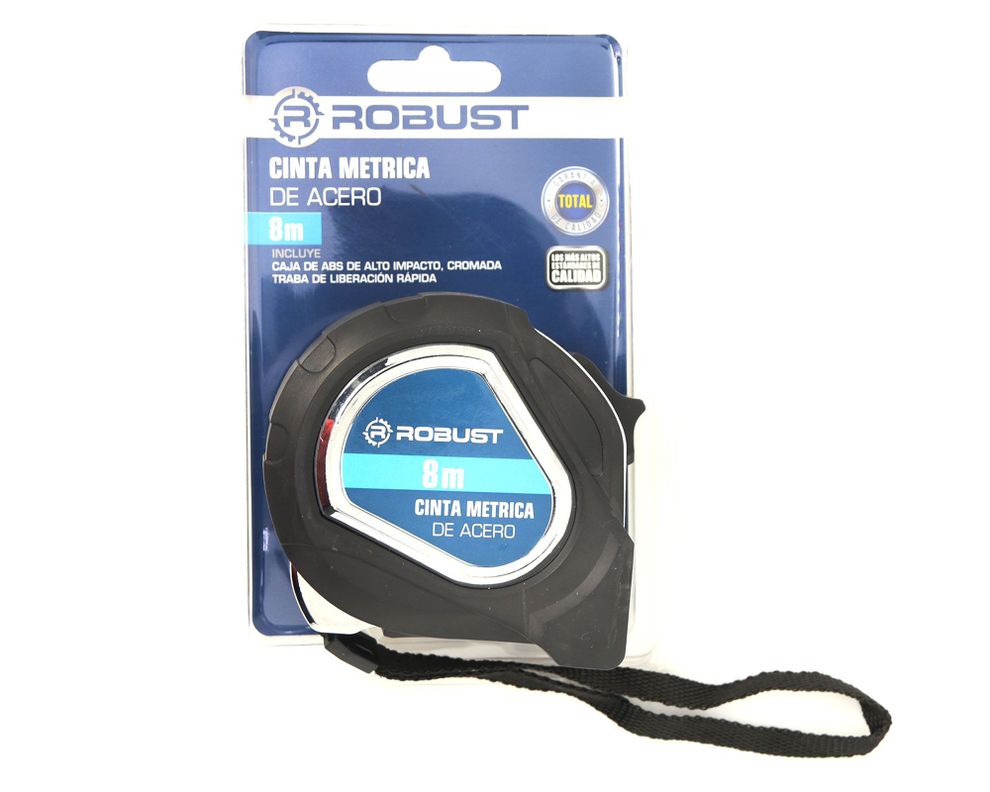 Cinta métrica 8 m acero RU052-N Robust-3