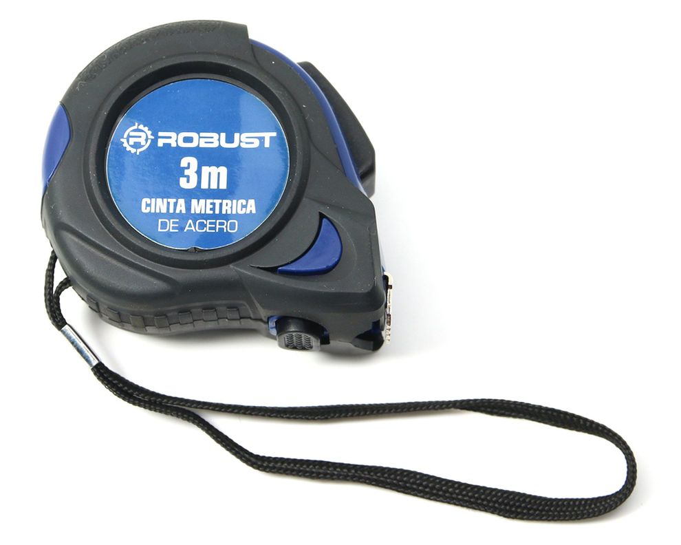 Cinta métrica 3 m acero RU053-N Robust-0