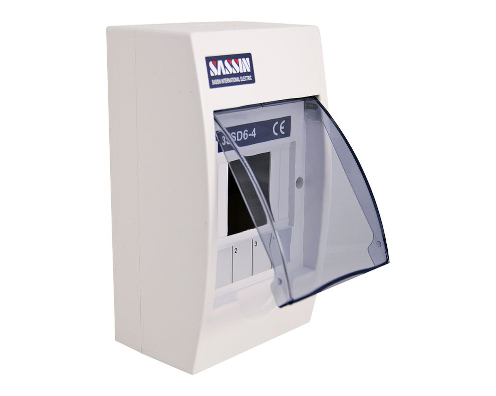 Tablero sobreponer 4 módulos TSN-4S Sassin-2