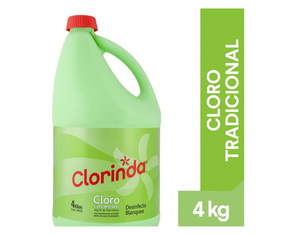 Cloro 4 kg Tradicional Clorinda-0