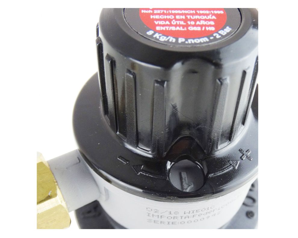 Regulador gas 3/8'' HE alta presión Providus-4