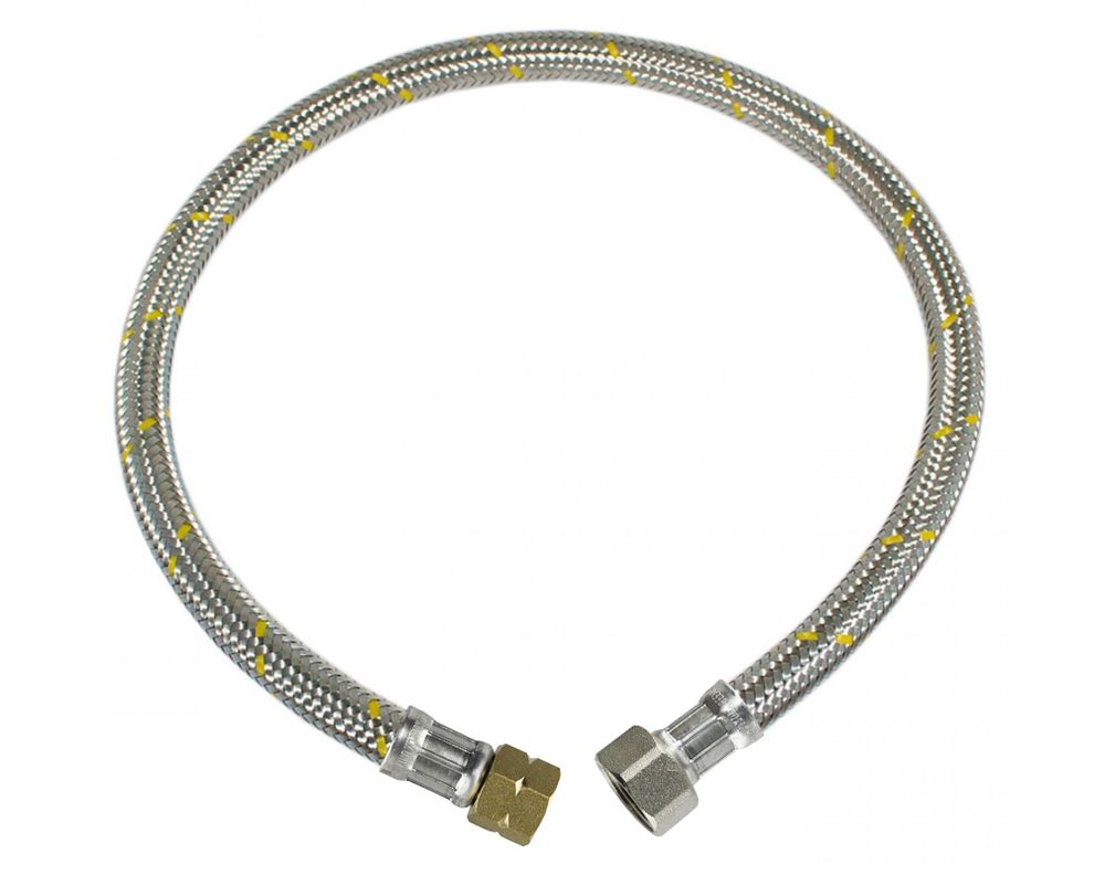Flexible gas HI HI 1/2'' x 3/8'' izquierdo 100 cm Providus-0