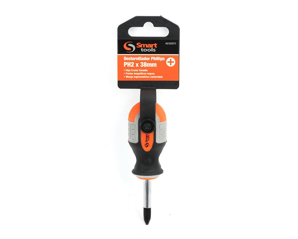 Destornillador punta cruz PH2 38 mm Smart-0