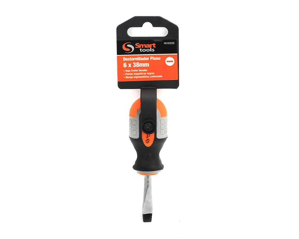 Destornillador punta paleta 6x38 mm Smart-0