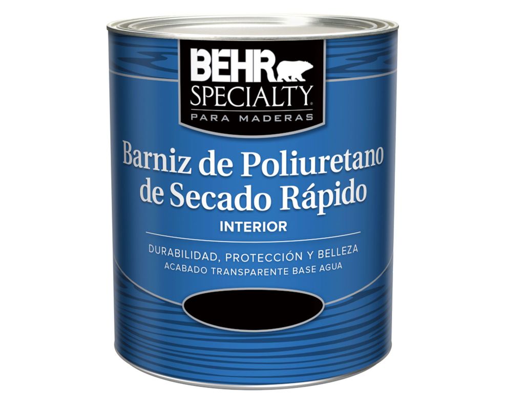 Barniz poliuretano 1/4 galón Specialty transparente Behr-0