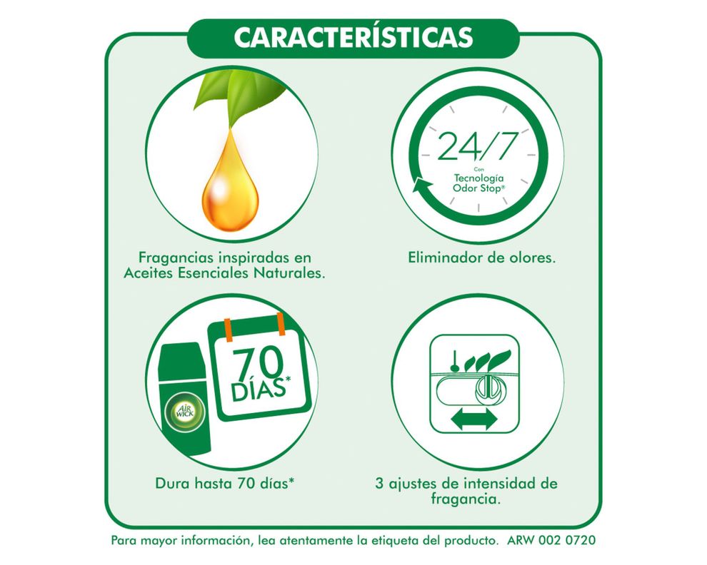 Respuesto recarga 250 ml vainilla Air wick-5