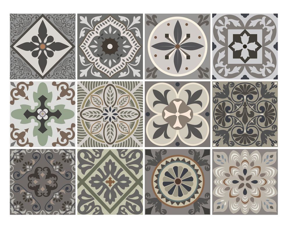 Cenefa adhesiva 5,5x46 cm Venecia 6 unidades-0