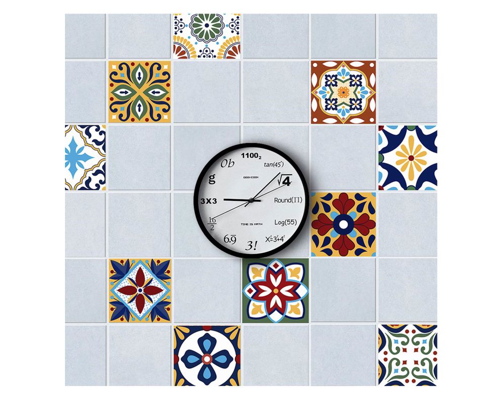 Vinilo adhesivo 15x15 cm Talavera 12 unidades-1
