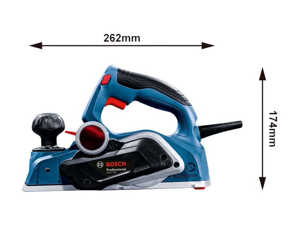 Cepillo eléctrico 700W GHO 700 Bosch-9