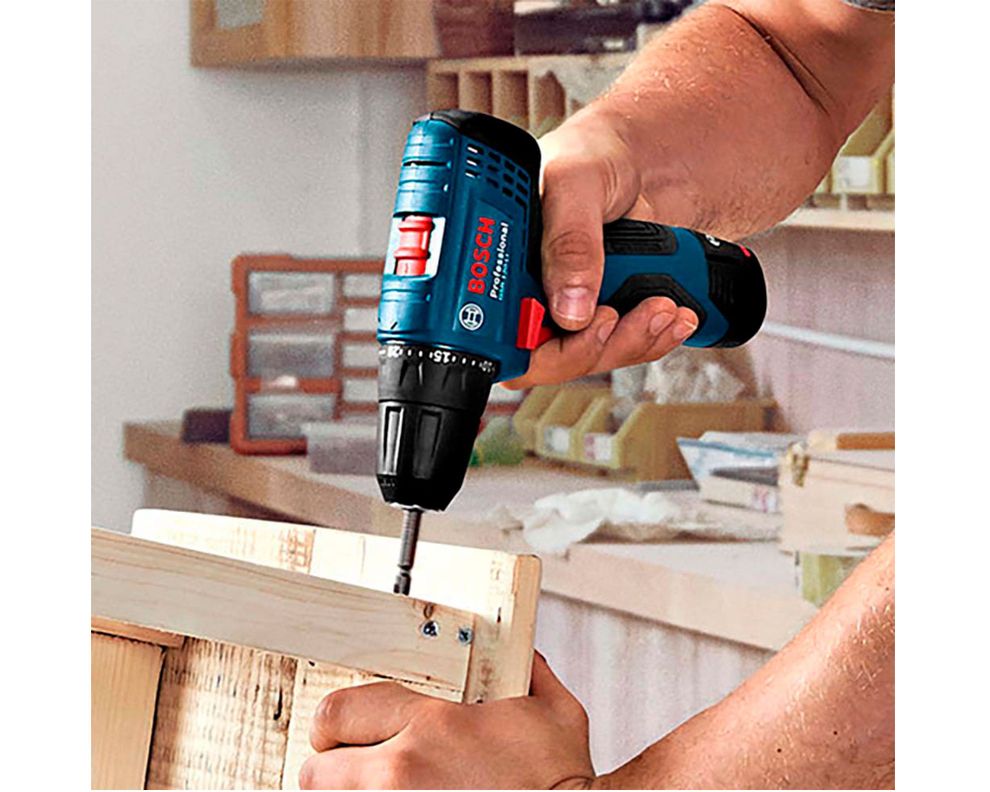 Taladro atornillador inalámbrico 12V + 2 baterías GSR 120-LI Bosch-6