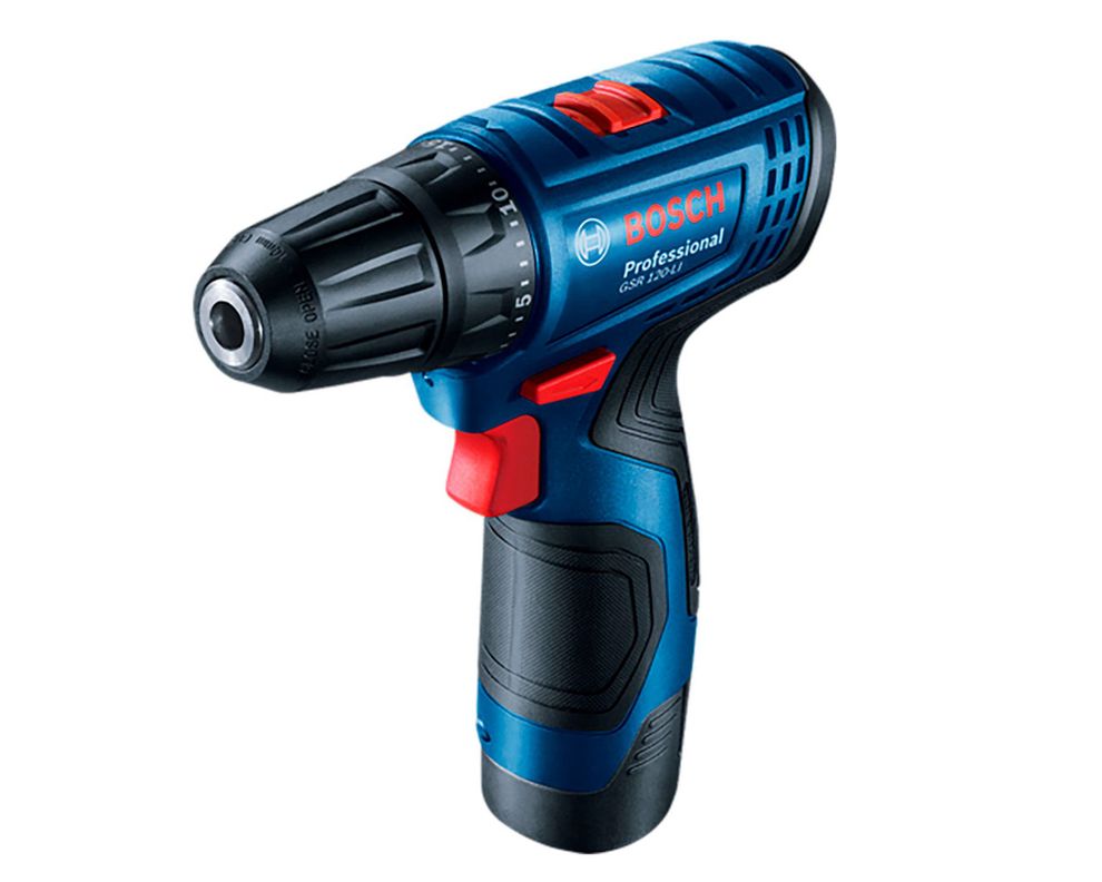 Taladro atornillador inalámbrico 12V + 2 baterías GSR 120-LI Bosch-0