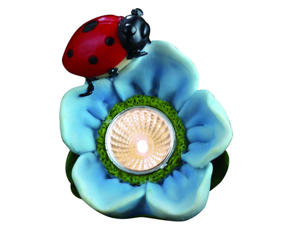 Lámpara solar Flor Led Abitare-3