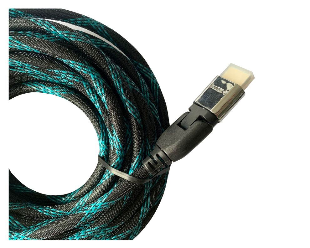 Cable HDMI giro 360° negro 10 m-1