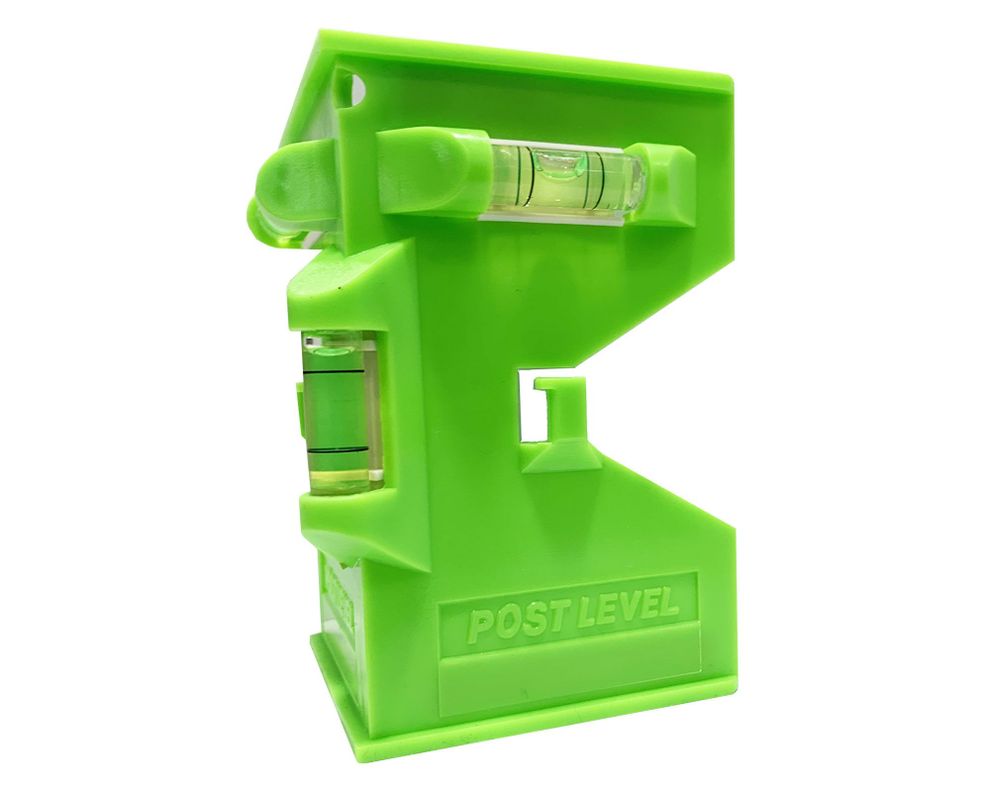 Nivel tubos y postes DP-MF-1 verde claro S@nlon.-2