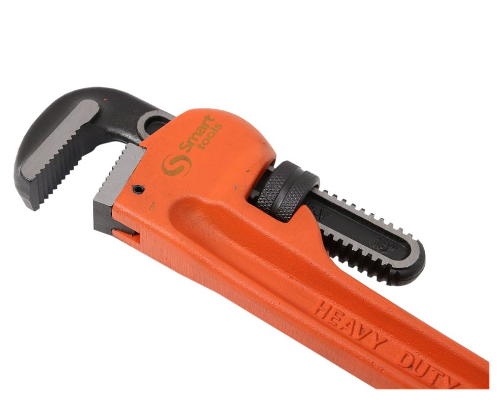 Llave Stillson 18'' boca recta Smart Tools-3