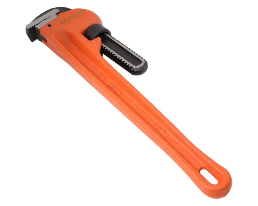 Llave Stillson 18'' boca recta Smart Tools-1