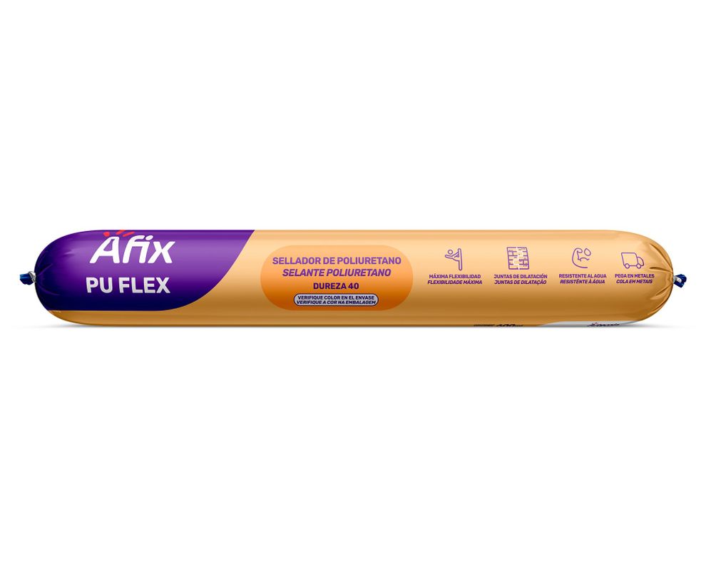 Sellante poliuretano 600 ml PU 40 gris-1
