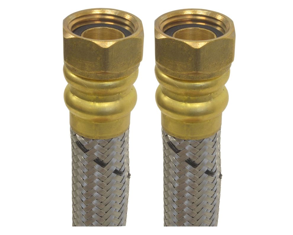 Flexible para calefont 1/2'' Hi x 1/2 HI 30 cm Coflex
