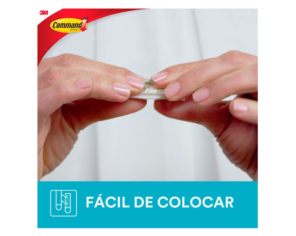 Tiras para colgar cuadros impermeable Grande 4 pares Command-2