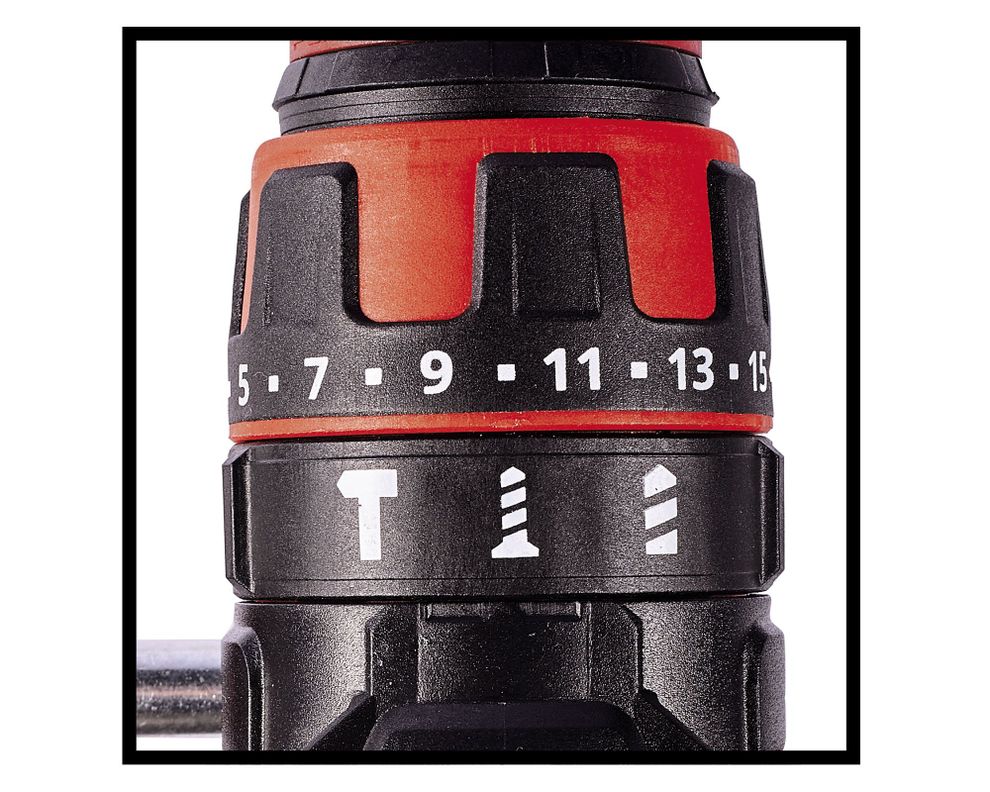 Taladro inalámbrico 18V 13mm TE-CD 18/48 LI-I + 2 baterías 2,0 Ah Einhell-4