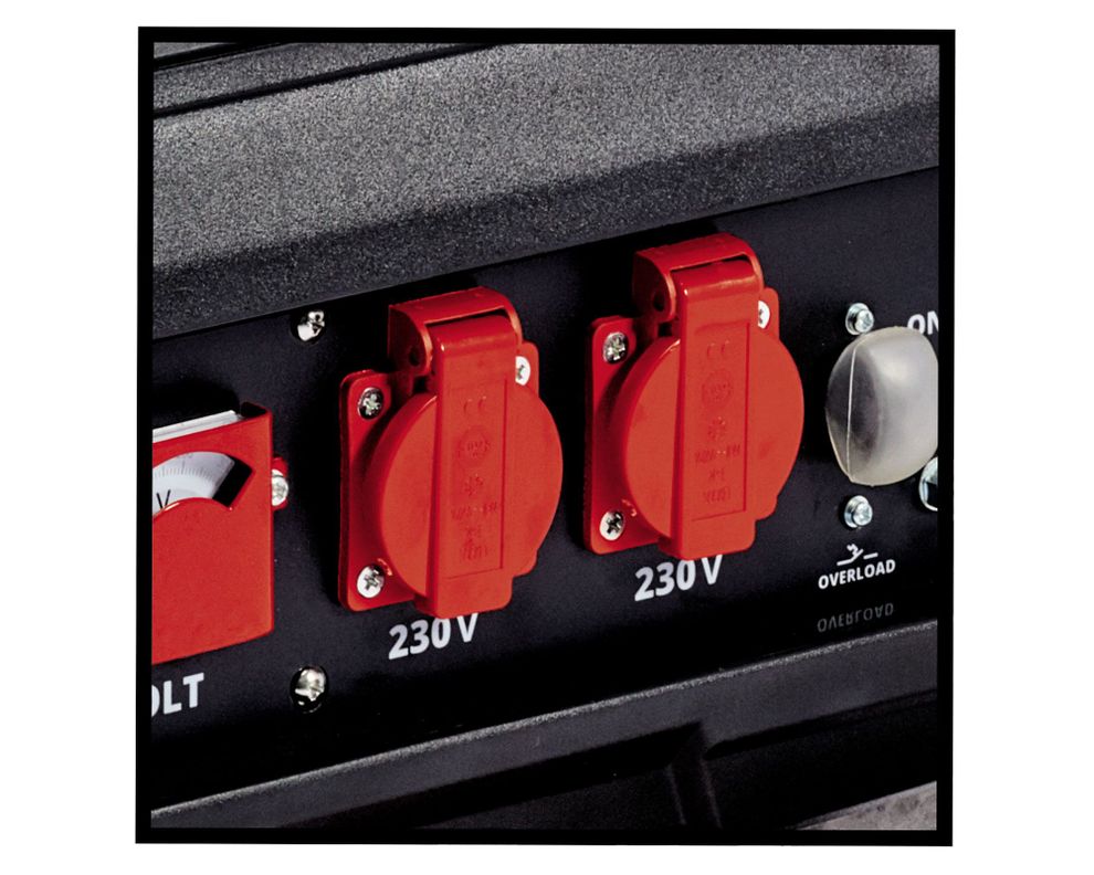 Generador a gasolina manual 3100W 15 lt TC-PG 35/E5 Einhell-1