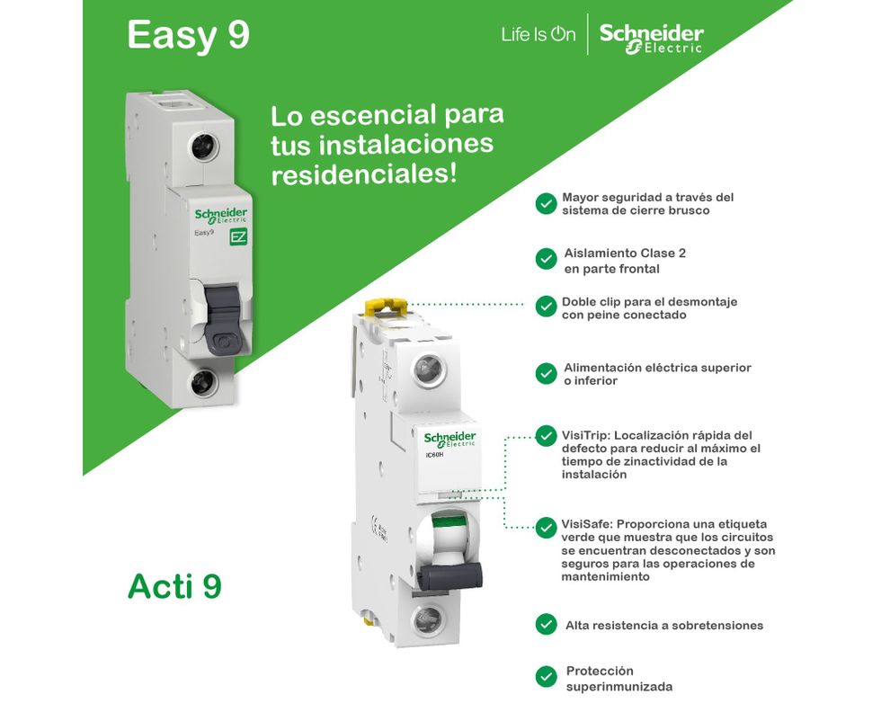 Interruptor automático 40A Schneider-1